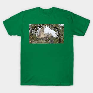 Paris Notre Dame de Paris Cathedral T-Shirt